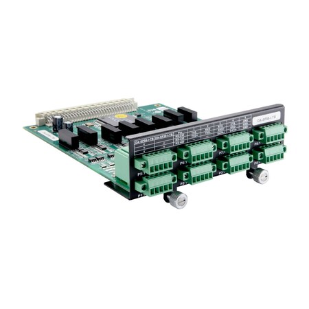 Moxa 8Port Rs-232/422/485 Serial Module W/ Terminal Block Connector DA-SP08-I-EMC4-TB